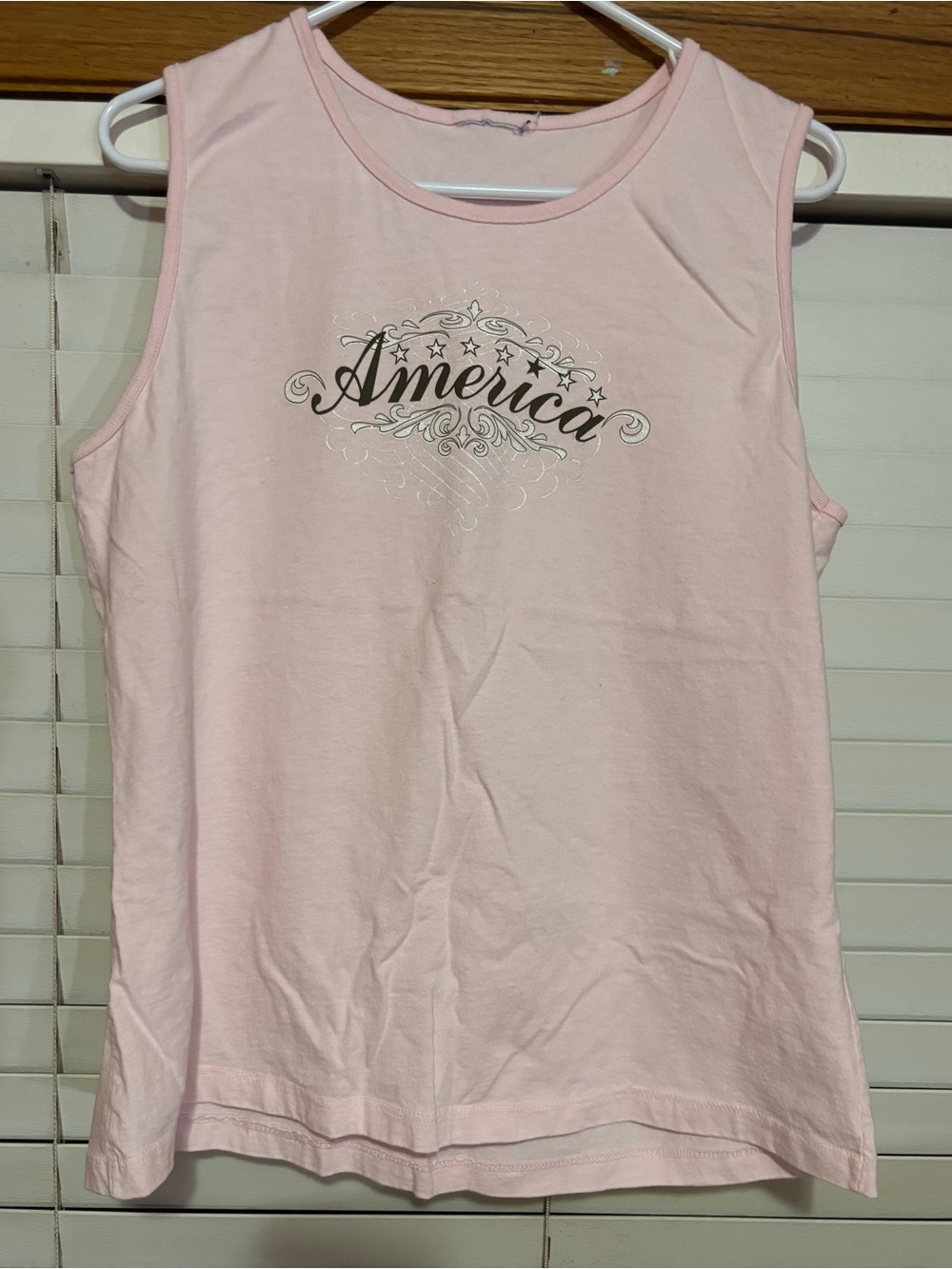 “America” Graphic Tank Top